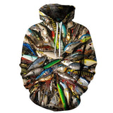 3D Sea Hoodies fish Hoodies