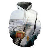 3D Sea Hoodies fish Hoodies