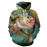 3D Sea Hoodies fish Hoodies