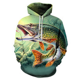 3D Sea Hoodies fish Hoodies
