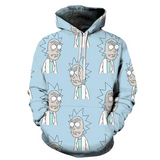 3D Rick And Morty zipHoodies Sweatshirt