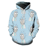 3D Rick And Morty zipHoodies Sweatshirt