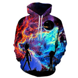 3D Rick And Morty zipHoodies Sweatshirt
