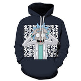 3D Rick And Morty zipHoodies Sweatshirt