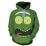 3D Rick And Morty zipHoodies Sweatshirt