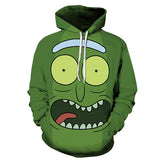 3D Rick And Morty zipHoodies Sweatshirt