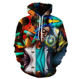 3D Rick And Morty zipHoodies Sweatshirt