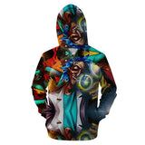 3D Rick And Morty zipHoodies Sweatshirt