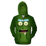 3D Rick And Morty zipHoodies Sweatshirt
