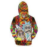3D Rick And Morty zipHoodies Sweatshirt