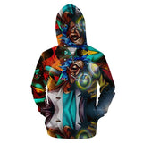 3D Rick And Morty zipHoodies Sweatshirt