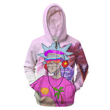3D Rick And Morty zipHoodies Sweatshirt