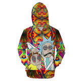 3D Rick And Morty zipHoodies Sweatshirt