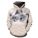 3D Anime Cat Sweatshirts   Hoodies