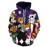 3D Halloween Hoodies
