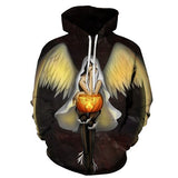 3D Skull Hooded Hoodies