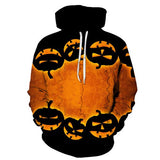 3D Skull Hooded Hoodies