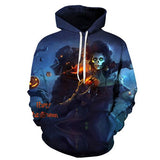 3D Skull Hooded Hoodies