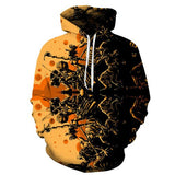3D Skull Hooded Hoodies