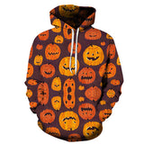 3D Skull Hooded Hoodies