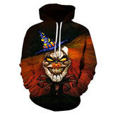 3D fire pumpkin 3D Hoodies