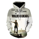 3D The Walking Dead zipHoodies Sweatshirt