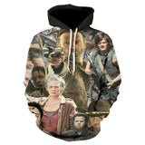 3D The Walking Dead zipHoodies Sweatshirt