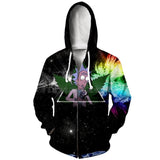 3D Rick And Morty zipHoodies Sweatshirt