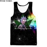 3D Rick And Morty zipHoodies Sweatshirt