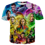 3D Avengers T-shirt