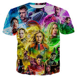 3D Avengers T-shirt