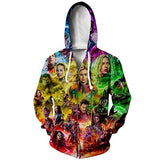 3D Avengers T-shirt