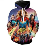 3D Avengers zipHoodies Sweatshirt