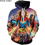 3D Avengers zipHoodies Sweatshirt