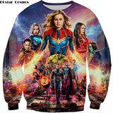3D Avengers zipHoodies Sweatshirt