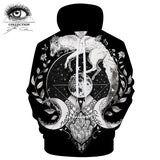 3D Moon child blanket  Hoodies