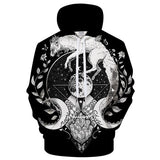 3D Moon child blanket  Hoodies
