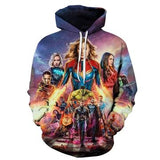 3D Avengers zipHoodies Sweatshirt