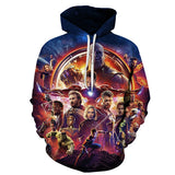 3D Avengers zipHoodies Sweatshirt