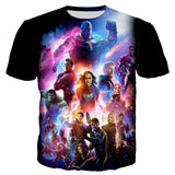 3D Avengers T-shirt