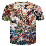 3D Avengers T-shirt