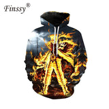 3D Naruto zipHoodies Sweatshirt