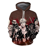 3D Naruto zipHoodies Sweatshirt