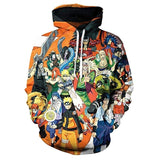 3D Naruto zipHoodies Sweatshirt