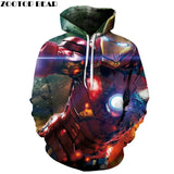 3D Avengers zipHoodies Sweatshirt