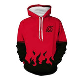 3D Naruto zipHoodies Sweatshirt