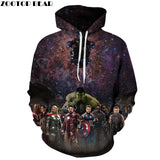 3D Avengers zipHoodies Sweatshirt