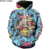 3D Rick And Morty zipHoodies Sweatshirt