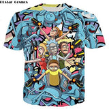 3D Rick And Morty zipHoodies Sweatshirt
