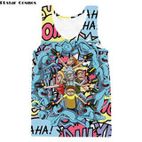 3D Rick And Morty zipHoodies Sweatshirt